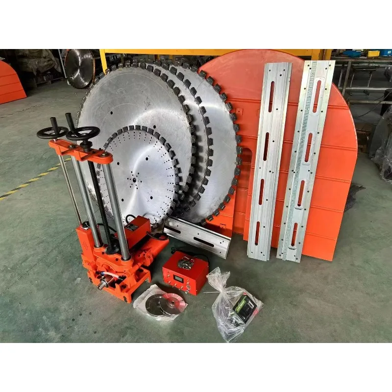 Rugged Design Wall Saw Machine Hydraulic 700TM For Reinforced Concrete Demolition Project Professional Hydraulic Power Gear Up