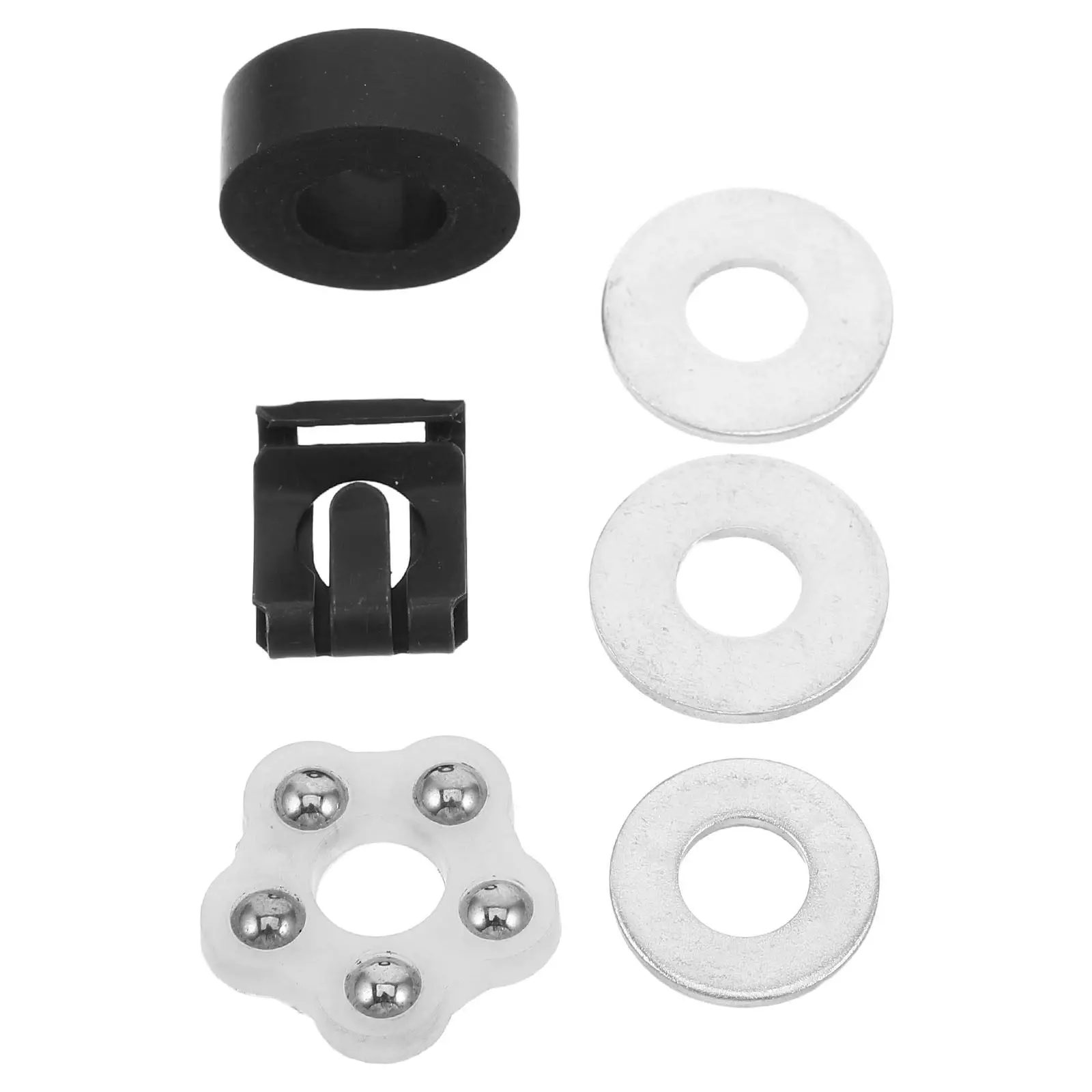 1Set Chair Pneumatic Cylinder Hardware Kit Wear Resistant Gas Cylinder Retainer Clip for Office Desk Chair Gas Lift Replacement