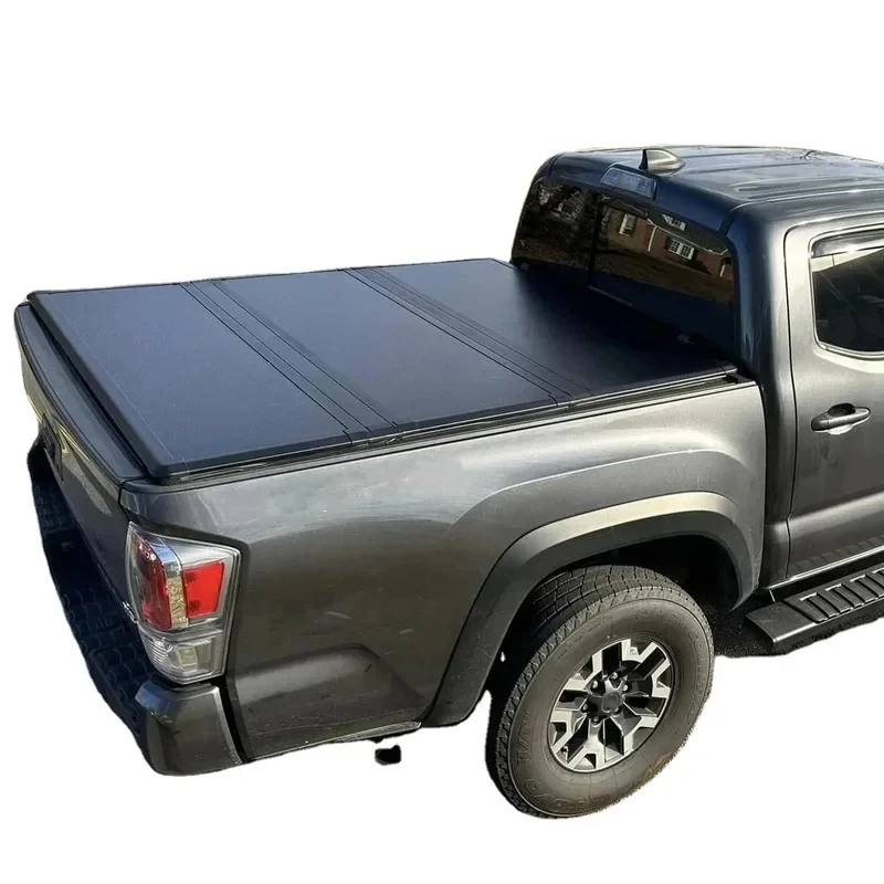 L200 Triton Auto 4X4 Offroad Hard Folding Tonneau Cover For Truck Bed Compatible With Ranger Model