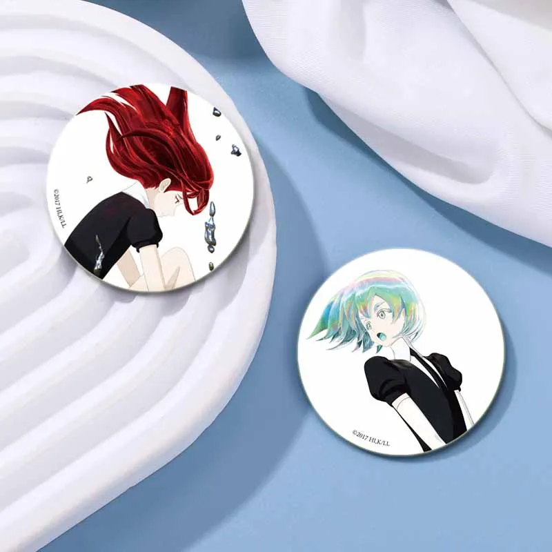 Anime Land of The Lustrous Emaille Pins Handgemachte Brosche für Kleidung Rucksack Dekoration Cartoon Abzeichen Schmuck Zubehör Geschenke