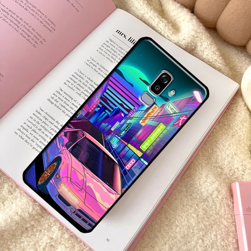 JDM Tokyo Drift Sports Car Phone Case For Samsung Galaxy J6 J4 Plus A6 A7 A8 A9 J8 2018 A3 A5 J1 2016 J3 J7 J5 2017