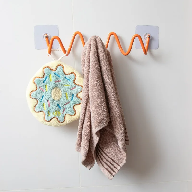 

No-drill Coat Hook Metal Cheap Nordic Coat Racks Portable Entrance Hall Wall Clothes Hanger Storage Bedroom Hat Decoration Hooks