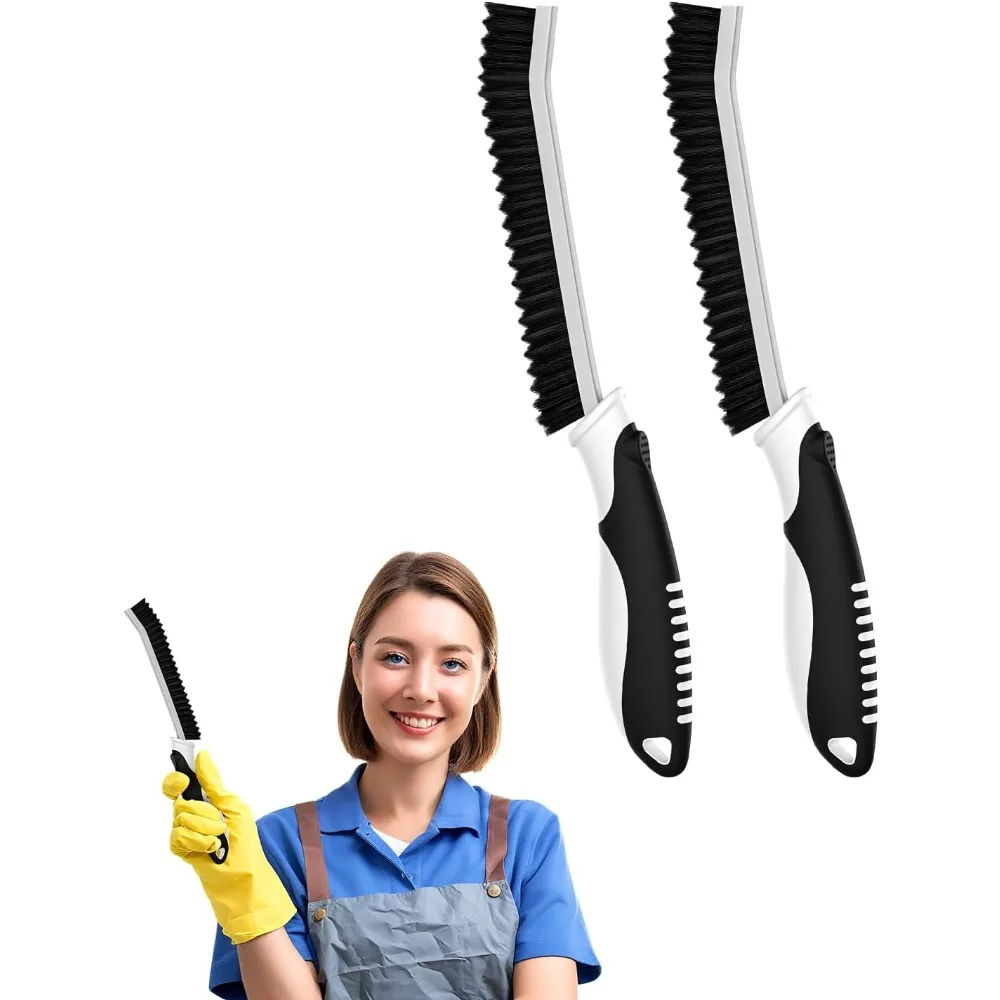 

Crevice Cleaning Brushes, Serrated Scrub Brush Tool for Hard to Reach Tight Space, Cleaner Brushes, Cleaning Supplies, Home Esse