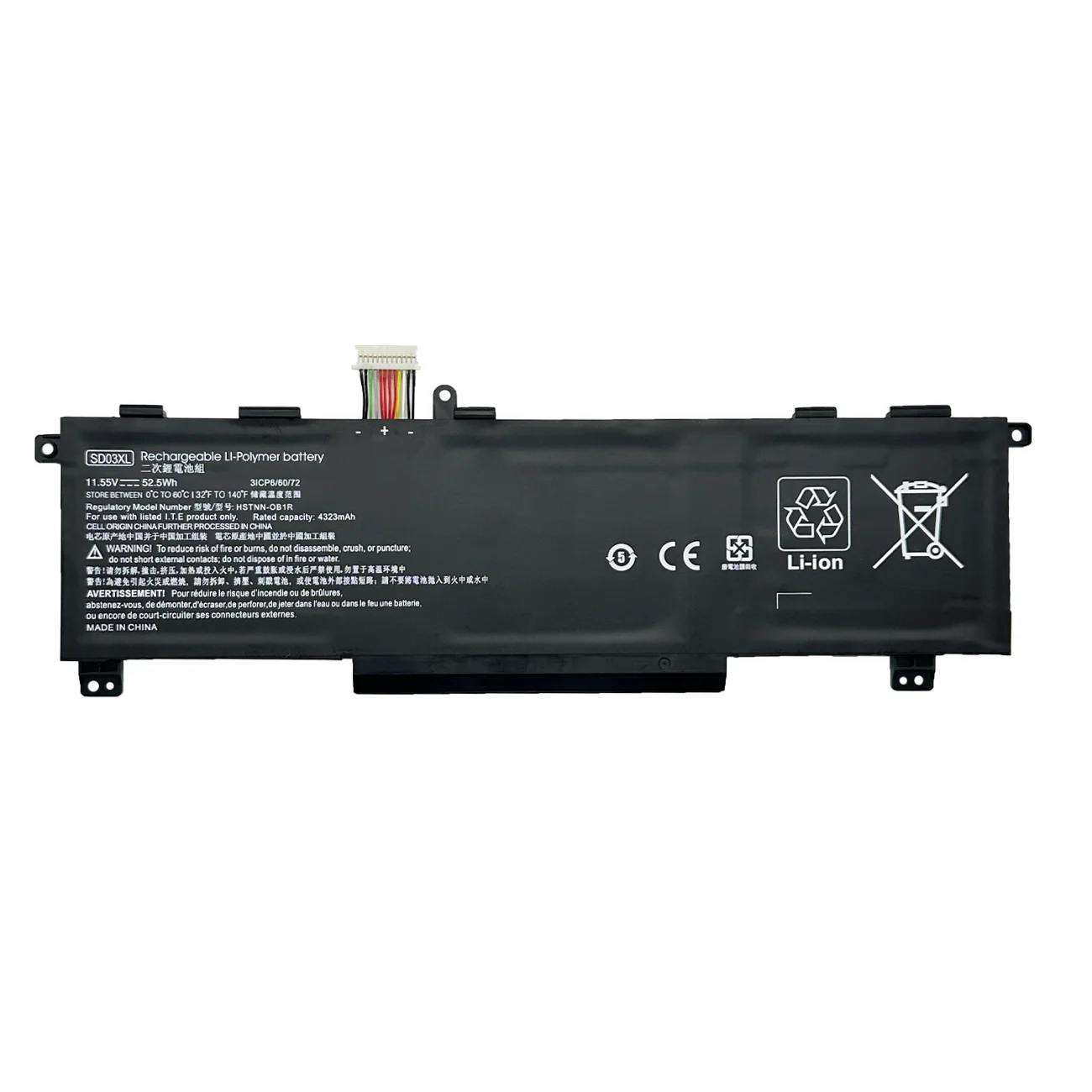 NEW SD03XL Laptop Battery For Omen 15 2020 15-ek0000 15-en0000 HSTNN-OB1R L84357-AC1 L84394-005 15-ek0001TX 15-ek0011TX