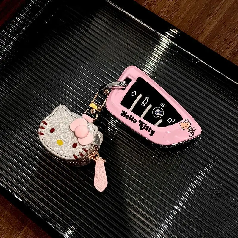 

Sanrio Car Key Case Suitable for Bmw X1 X2 X3 X4X 5 X6 Hello Kitty Key Case Bmw 5 Series 3 Series 7 Series Cute Key Shell Gift
