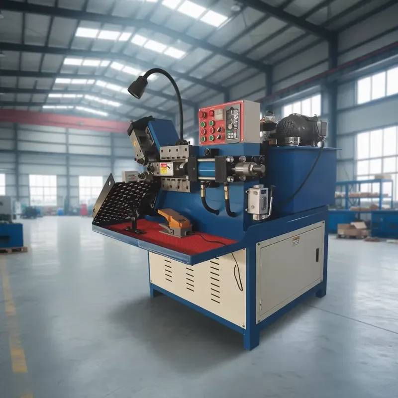 CE Certification Automatic Feeding Thread Rolling Machine Straight Oblique Pattern Rolling Machinery