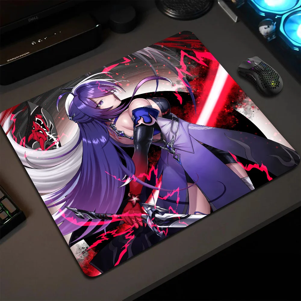 

Acheron Honkai Star Rail Impact Mousepad Small LockEdge Mouse Pad For Gamers Computer Desk Pad Rectangular Anti-slip Rubber