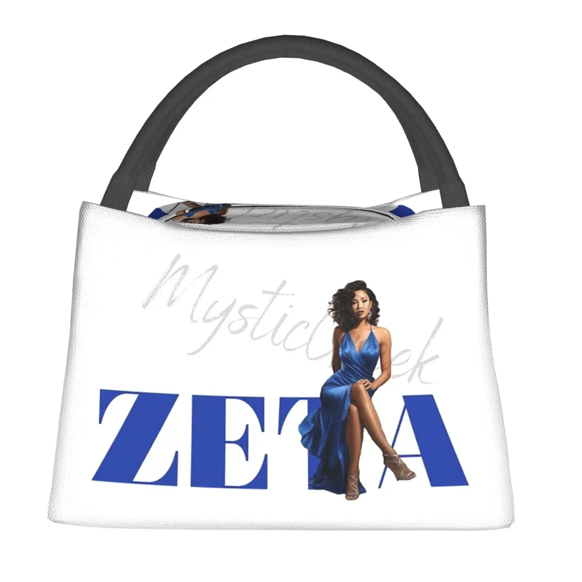 

Термосумка для обедов Zeta Phi Beta Sorority с греческими буквами 1920 года, портативная, для женщин и детей, для еды, термосумка-тоут