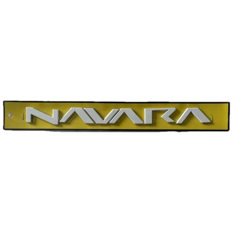 3D ABS Car Letters Front Hood Logo Sticker Tail Door Bumper Badge Auto Rear Trunk Emblem Accessories Fit For NISSAN NAVARA NP300