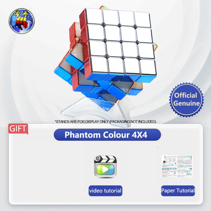 SENGSO Metal Speed Cube 2x2 3x3 4x4 5x5 Legering Phantom Kleur Stickerloze Kubus Professionele Competitie Kid Educatief Speelgoed