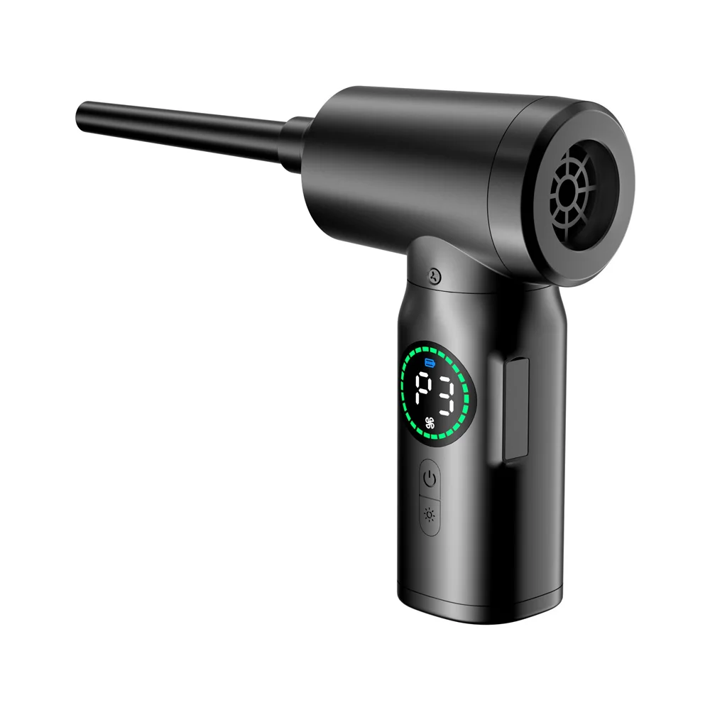 منفضة هواء مضغوطة لاسلكية محمولة قابلة لإعادة الشحن، لوحة مفاتيح كهربائية لاسلكية، منظف إلكترونيات، منفاخ غبار