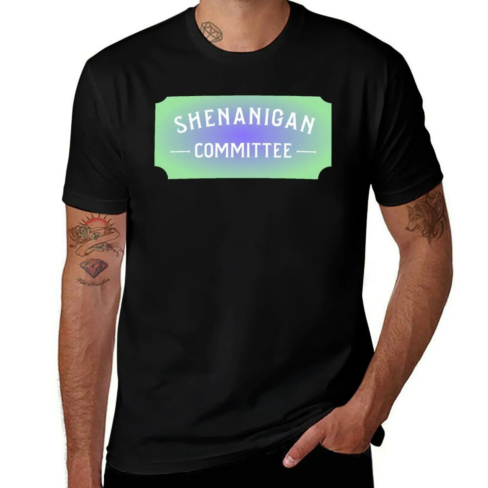 Shenanigan Committee* T-Shirt Comfortable Daily Wear Tee