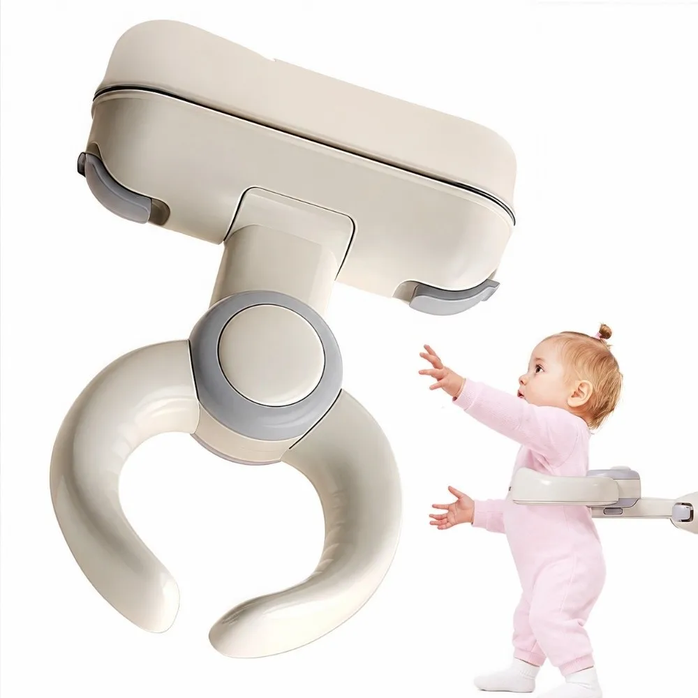 Wall Mount Shower Stand Foldable Suction Cup Type Shower Standing Support Adjustable Height Multipurpose Bath Stand