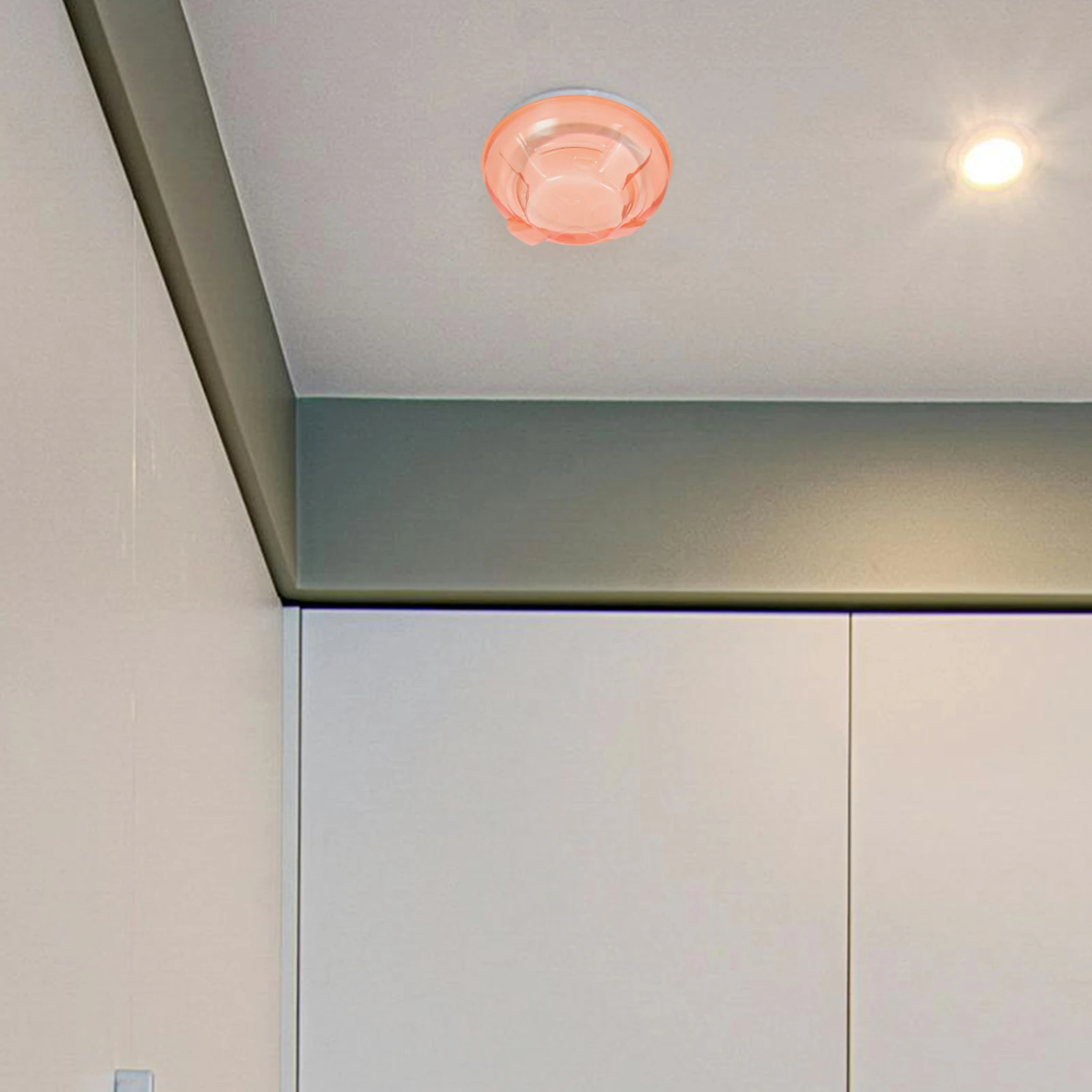 

2pcs Smoke Protective Cover Durable Plastic Cap Universal Fit For Kitchen Home Commercial Use Prevents False Alarms