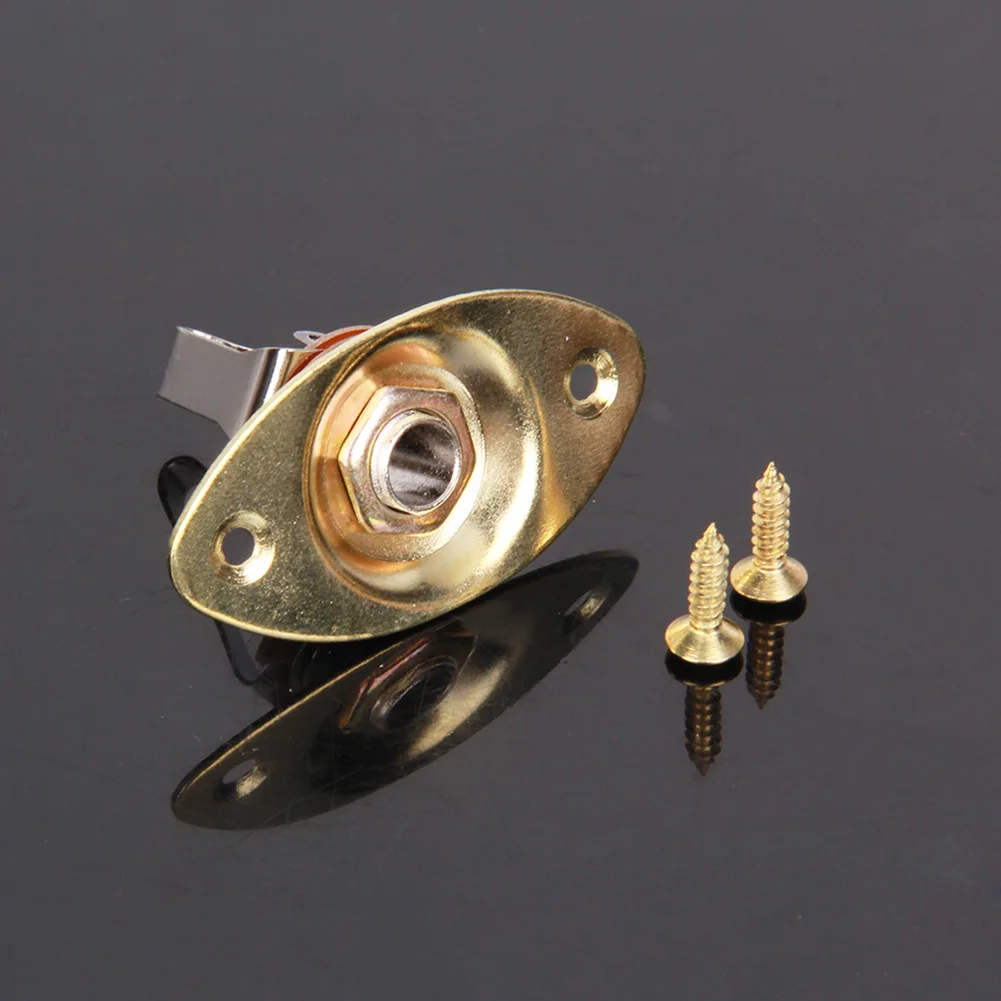 

Электрогитара/бас, разъем для звукоснимателя, овальный разъем для гитары 6,35 мм