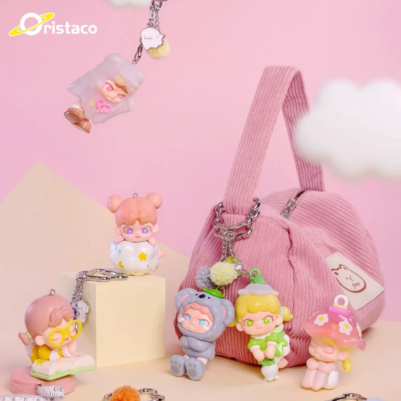 

В наличии Tntspace Babydora Tiny Moments Series брелок слепая коробка Коллекционная фигурка Коллекция украшений Модель подарок