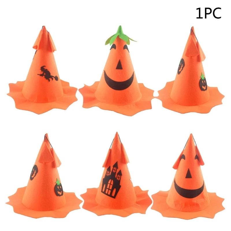 Halloween Decorations Witch Hat Unisex Costume Accessory for Halloween Party Kid