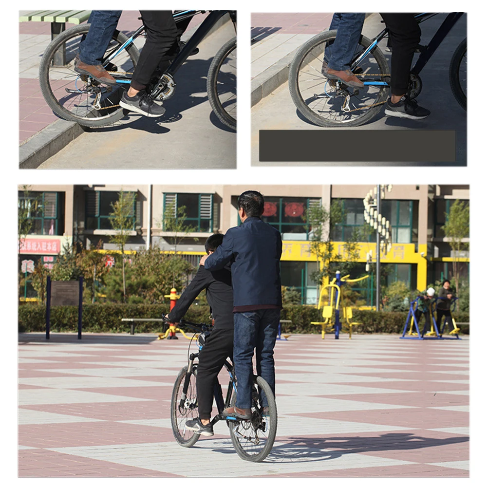 

1Pair Aluminum Alloy Bike Rear Footpeg Peg Durable Quick Release Mountain Bike Pedal Alloy Peg Footpeg