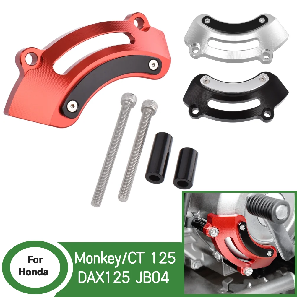 

Duty Left Crankcase Guard Engine Cove For Honda Hunter Cub CT125 Monkey 125 Cross C110 Grom Dax125 Model Motorcycle Accessories