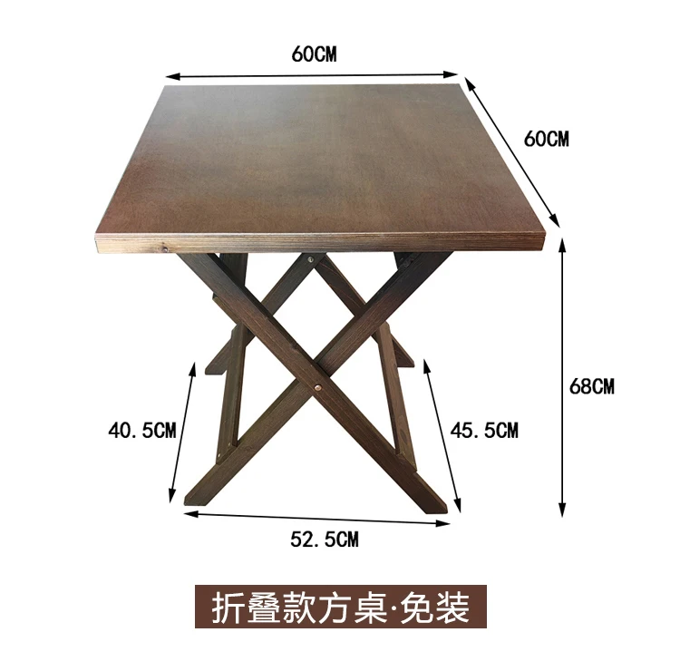 Retro Balcony Casual Folding Table and Chairs Outdoor Coffee Table Small Tea Round Table Furniture طاولات قهوه شحن مجاني