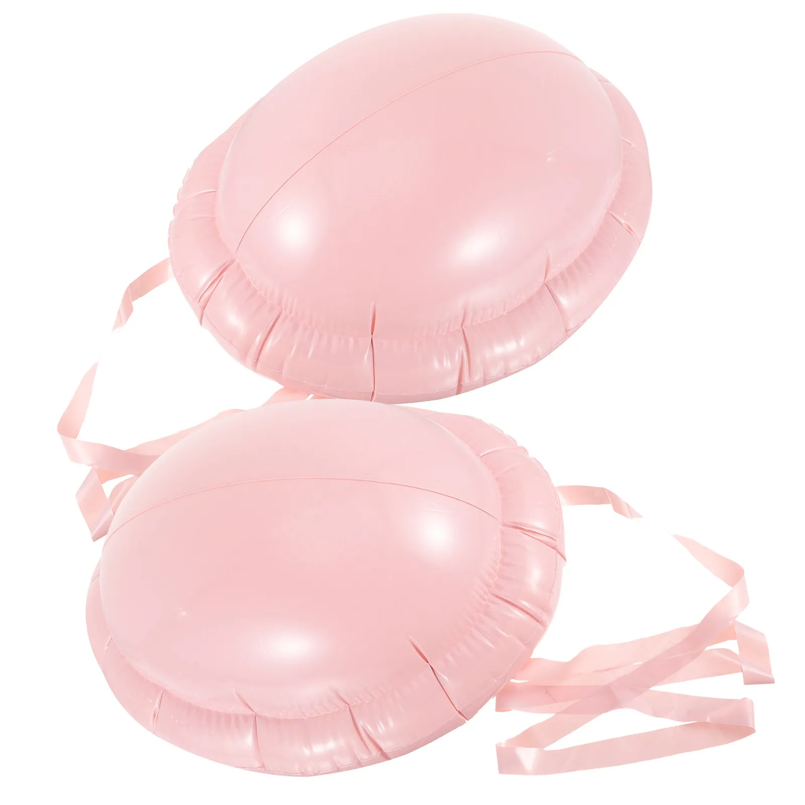 

Надувной фальшивый живот для беременных (2 шт.), легкий, с ремешком, для комфортного ношения на вечеринках и в качестве костюма для выступлений