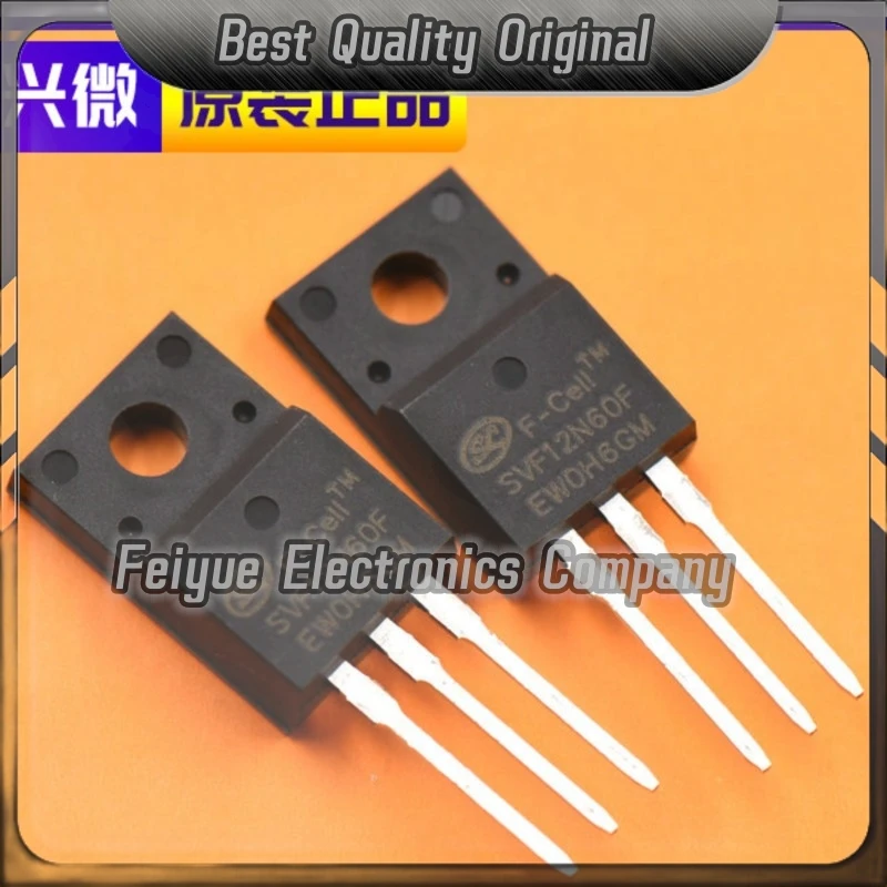 5PCS-20PCS SVF12N60F 12N60 TO-220F MOSFET Best Quality Imported Original