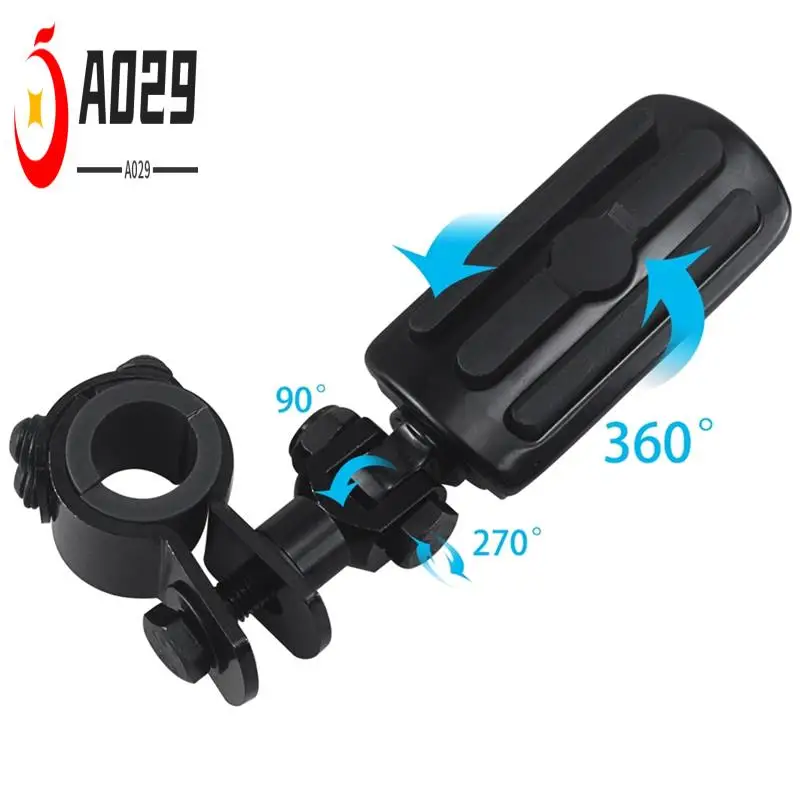 

A029-Motorcycle Footrest 1-1/4 Inch Bar Mount Highway Clamp Foot Pegs For Honda Davidson Road King Electra