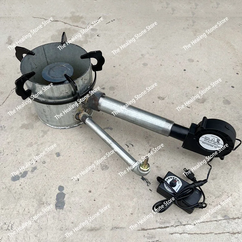 Blue Fire Waste Oil Furniture Indoor Heating Artifact New Cooking Oil Furniture Waste Oil Burner Full Set of Furnace Accessories