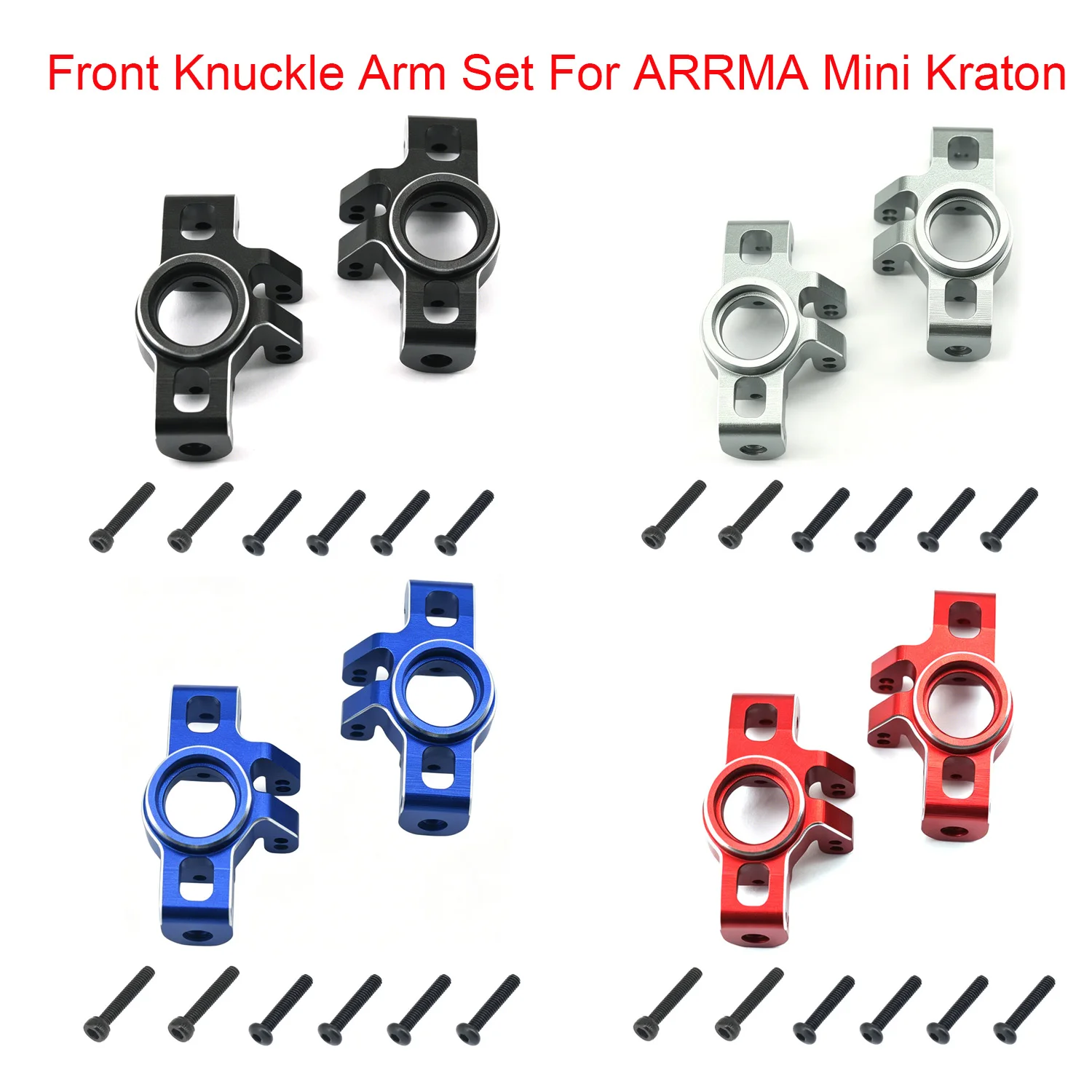 

For ARRMA Mini Kraton 1/16 Steering Cup Metal Upgrade Parts Kit RC Car OP Accessories