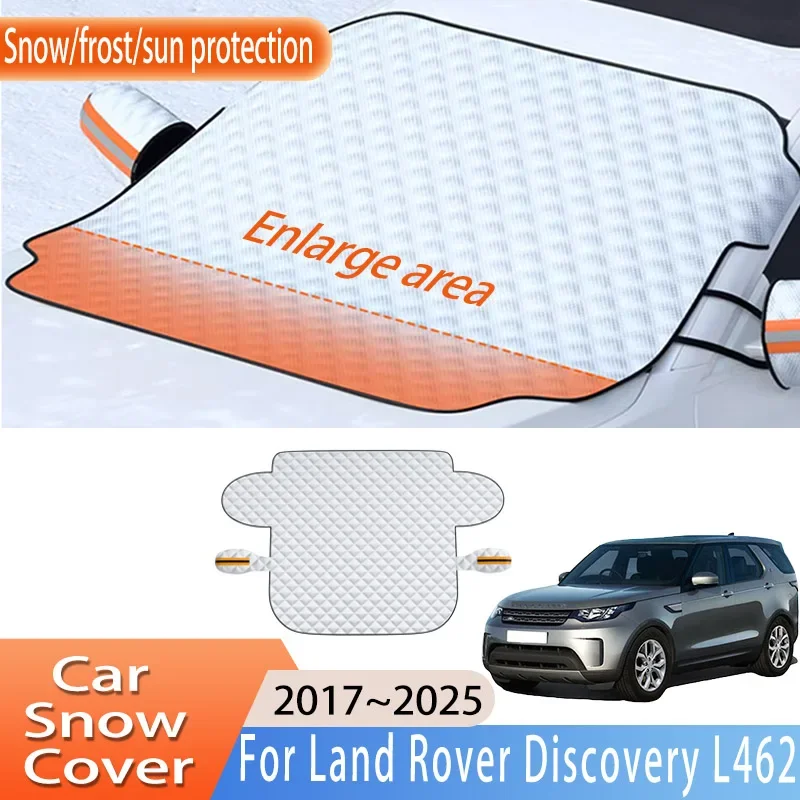 

Car Accessorie For Land Rover Discovery L462 2017~2025 Front Windscreen Snow Cover Ice Frost Sun Protector Waterproof Auto Parts