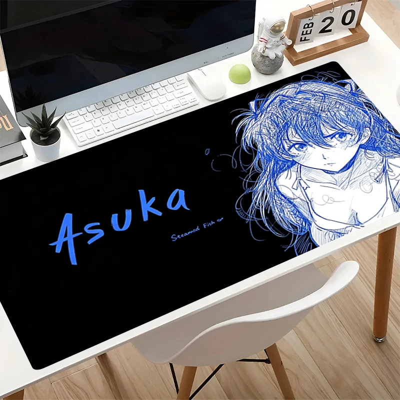 Computer Mouse Pad Hand drawn anime MousePad Pc Accessories Large Gaming Mouse Pad kawaii Extended Mousepad Stitch Edge Desk Mat