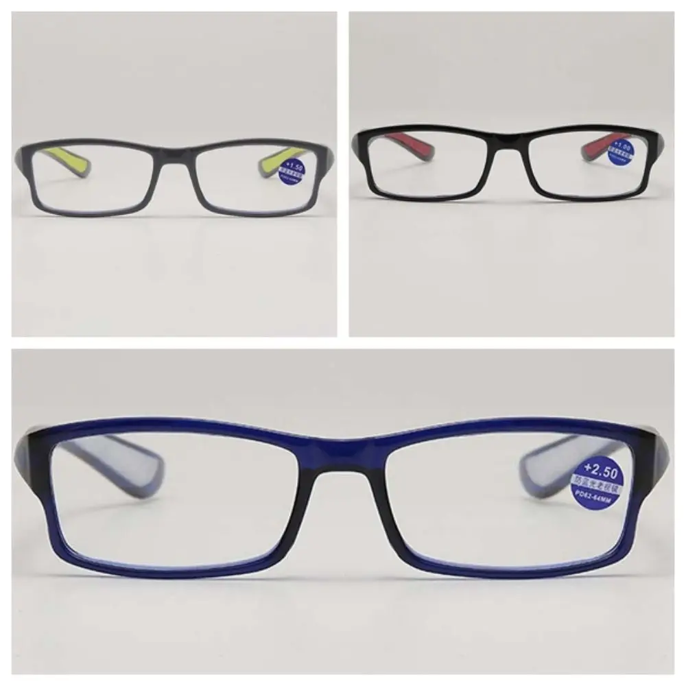 3 ألوان سبيكة مكافحة بلو راي نظارات TR زي ملحق المسنين نظارات القراءة خفيفة الوزن PC للجنسين طويل النظر نظارات هدية #5