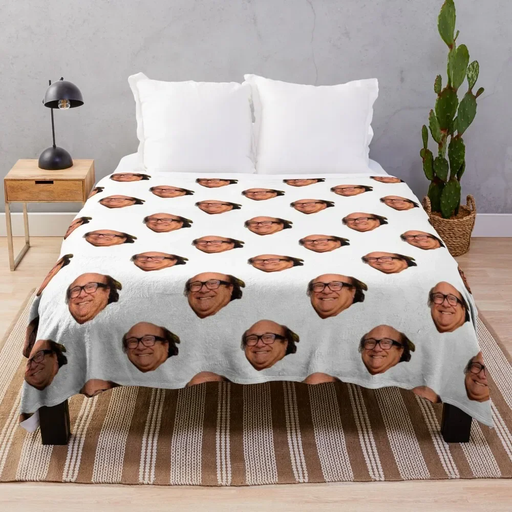 Danny Devito Throw Blanket Plaid Baby Soft Plush Plaid Thermals For Travel Blankets