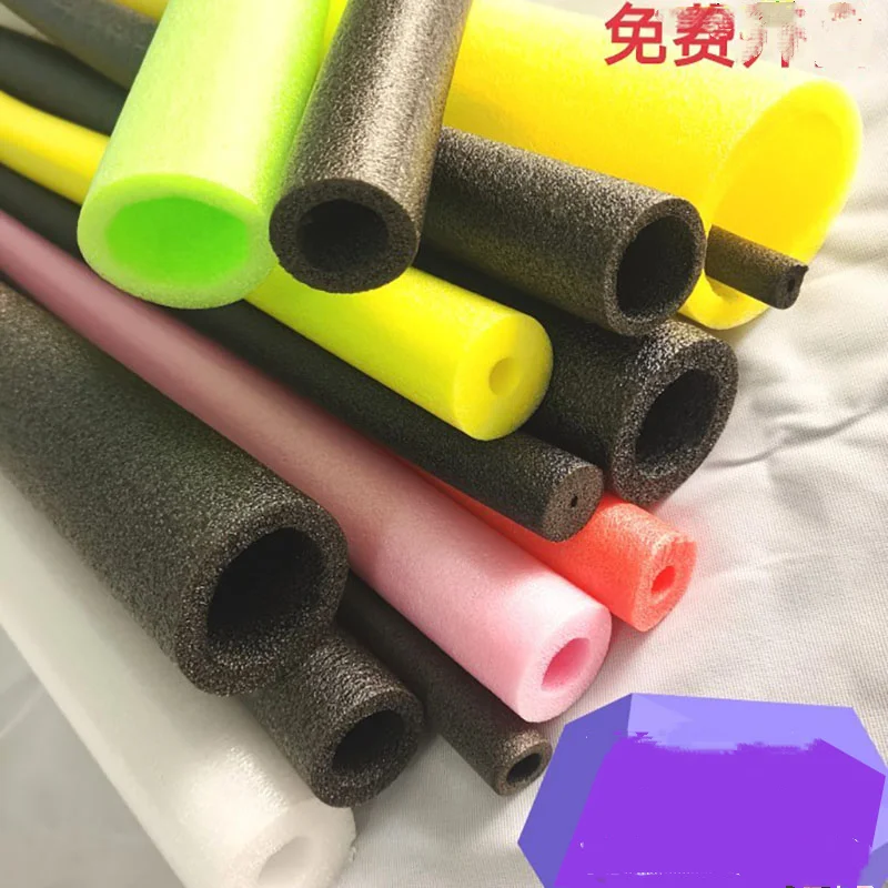 1M EPE Protective Pipe Pearl Wool Sponge Foam Rubber Tube High Density Protection Sleeve  Color