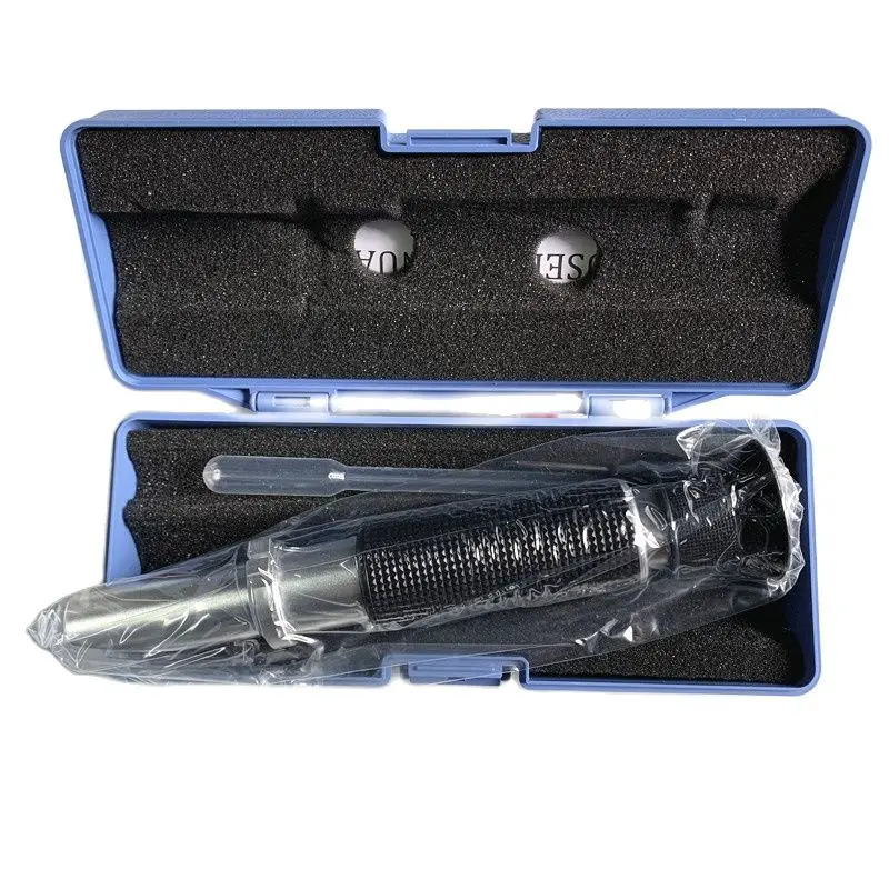 Portable Refractometer Brix Sugar 0-32% Tester RHB-32ATC With Box