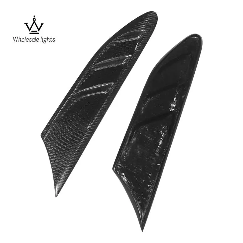 

Car Spoiler Canard Air Vent Side Fender Trim Cover Carbon Fiber For Toyota 86 GT Subaru BRZ 2012-2020