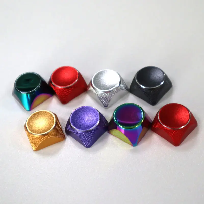 Keycaps Logam Keyboard Mekanis yang Dipersonalisasi Keycaps Warna Keycaps ESC Logam Dilapisi