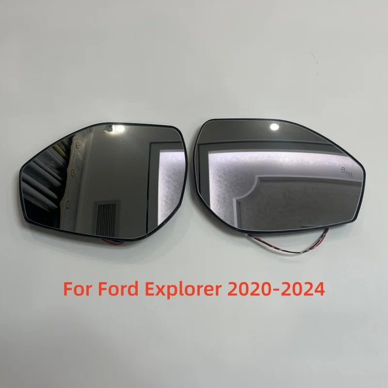 

Car blind spot heat mirror For Ford Explorer 2020-2024 rearview mirror heating blind spot auxiliary lens reflector glass XBox