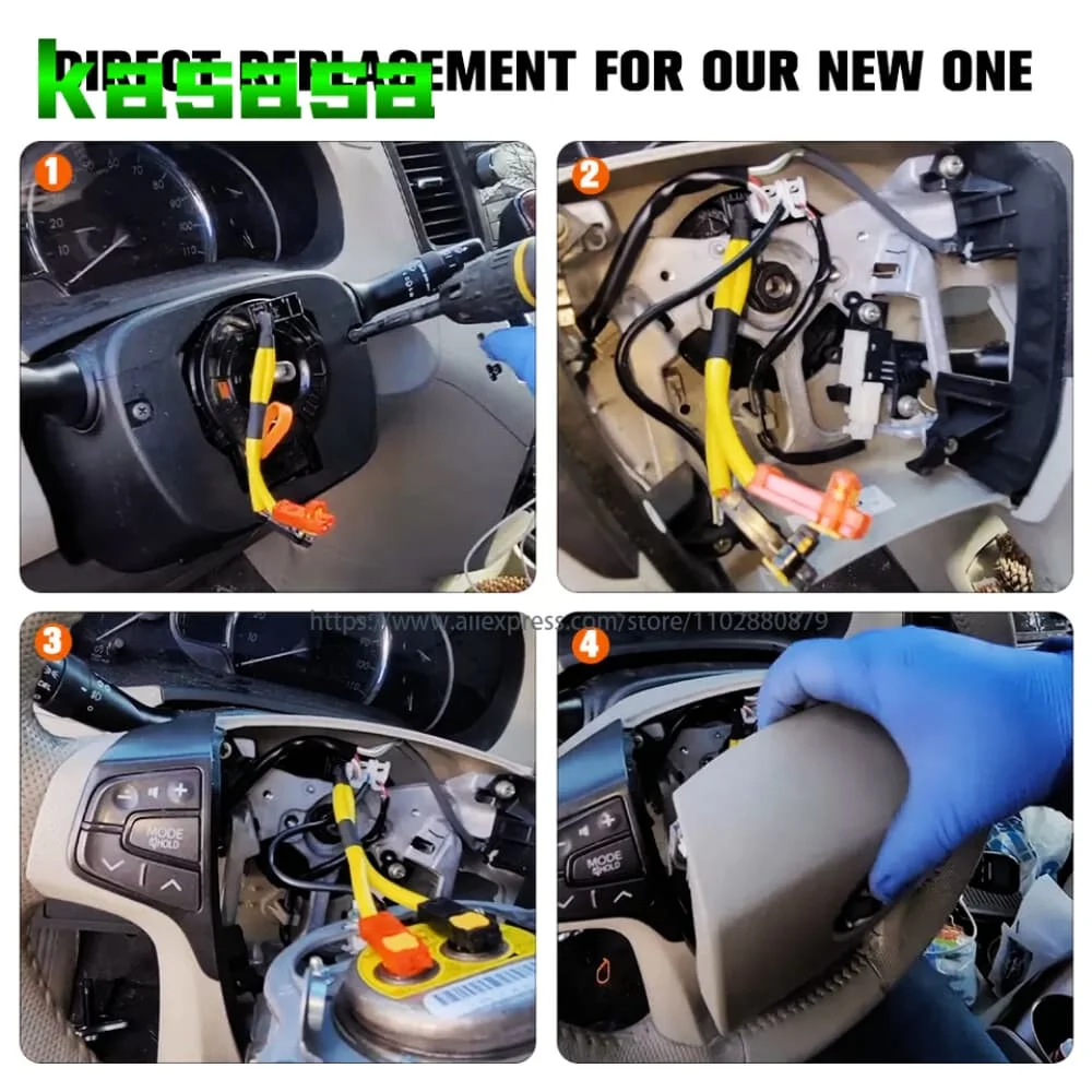 89245-0E020 892450E020 Neuer Premium-Lenkwinkelsensor für Toyota Sienna L LE SE XLE 3.5L 2011–2018