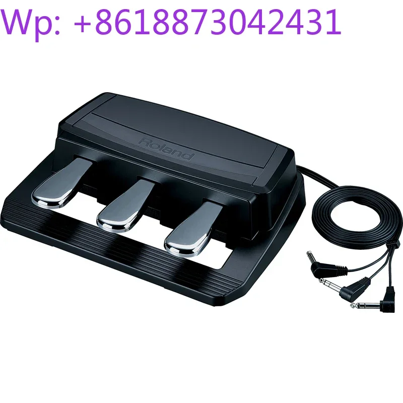 

Roland DP-2 DP-10 RPU-3 synthesizer electric piano MIDI keyboard sustain pedal three pedals