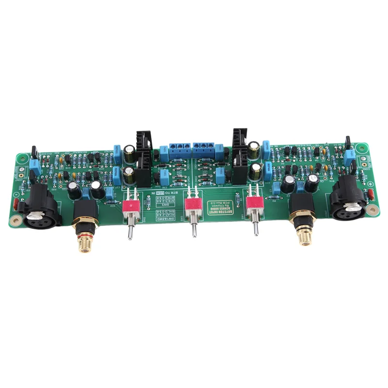 

AA81-Hifi Интегрированная плата переключателя аудиовхода баланса для BRYSTON 4B/28B Поддержка BTL Простая установка (собранная плата)