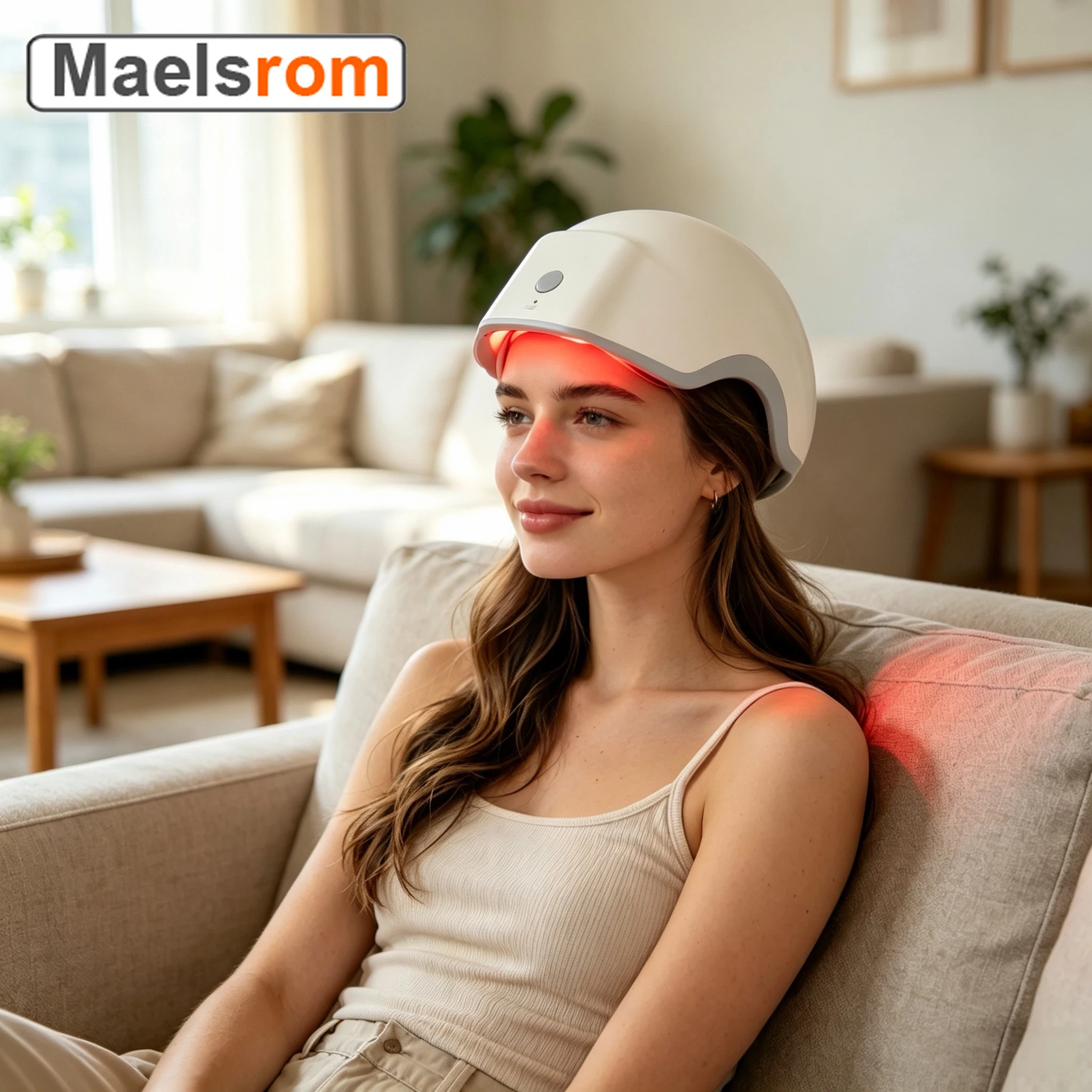 700nm Red Light Therapy Hair Growth Cap Phototherapy Scalp Care Hat for Men & Women Hair Regrowth Thinning Hair Treatment Device