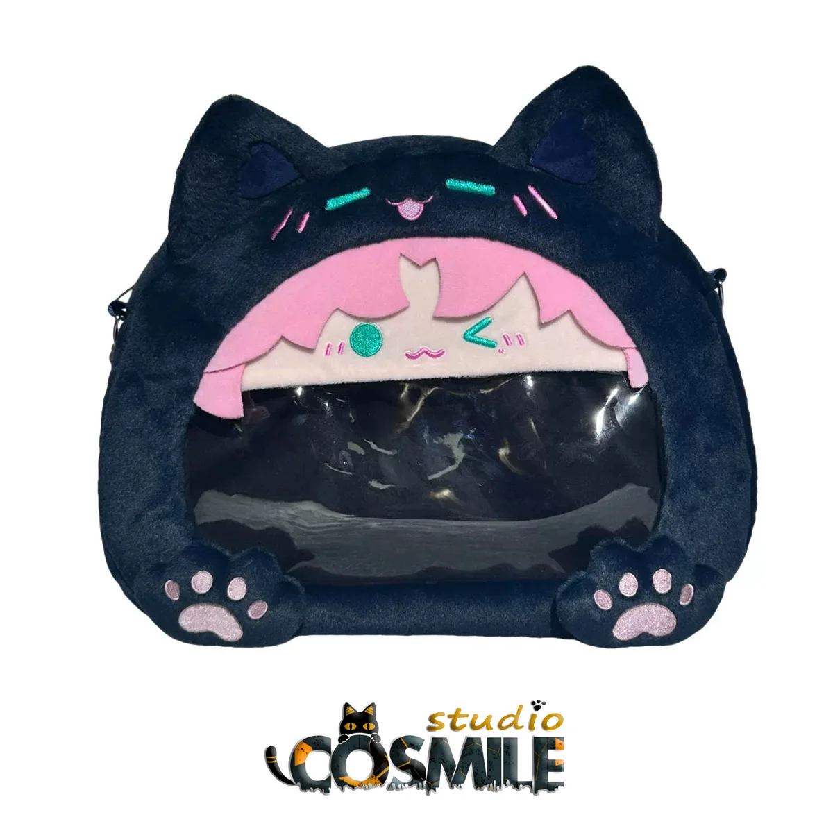 El malvado quiero resbarbarse tengo ser un gran VILLAIN PROTAGONISTA Wang Yi gato relleno Plushie felpa Ita bolso de hombro Nov