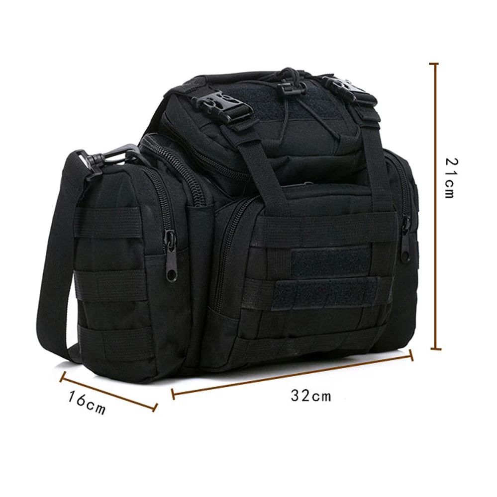 Outdoor Multifunctional Tactical waist Bag, large capacity shoulder Bag waist Bag camping waist Bag
