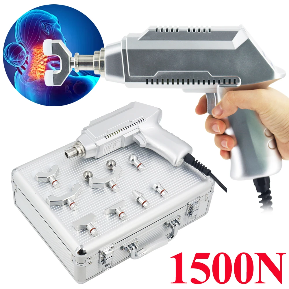 1500N Electric Chiropractic Adjusting Tool Impulse Massage Therapy Scoliosis Improve Spinal Correction Chiropractic Corrector