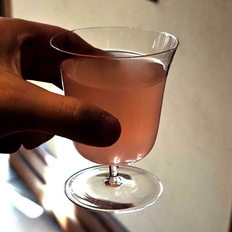 ins style cocktail cup bar glass sparkling fruit wine cup cold brew coffee cup high value bantam commander cup