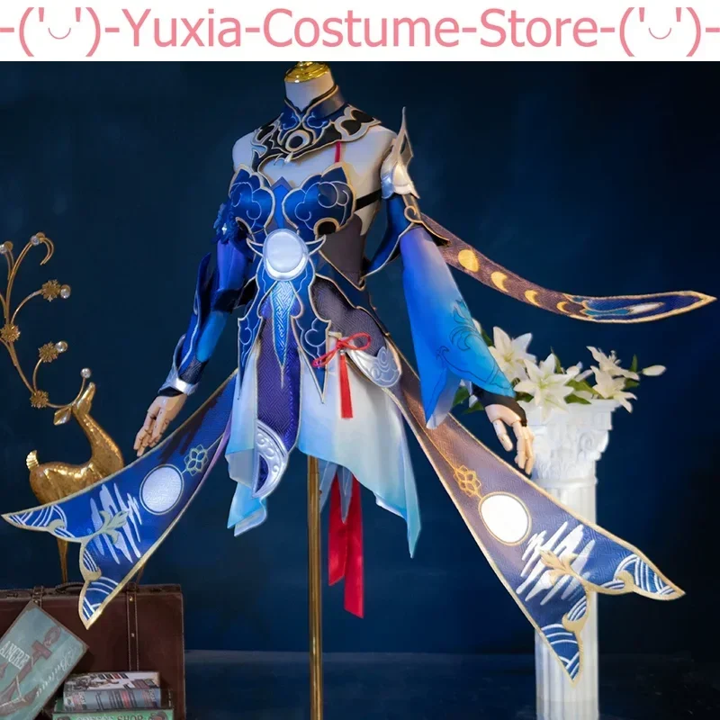 Honkai: Star Rail Jingliu Dress Ladies Cosplay Costume Cos Game Anime Party Uniform Hallowen Play Role Clothes Clothing