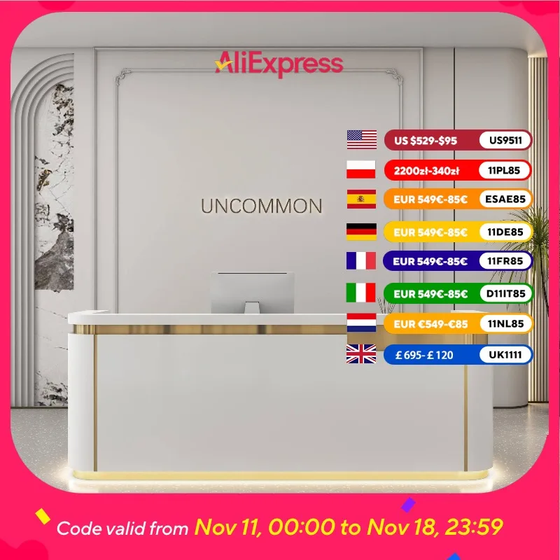 

Aesthetics Hotels Reception Desks Beauty Display Hutch Office Reception Desks Computer Salon Bancone Da Reception Furniture