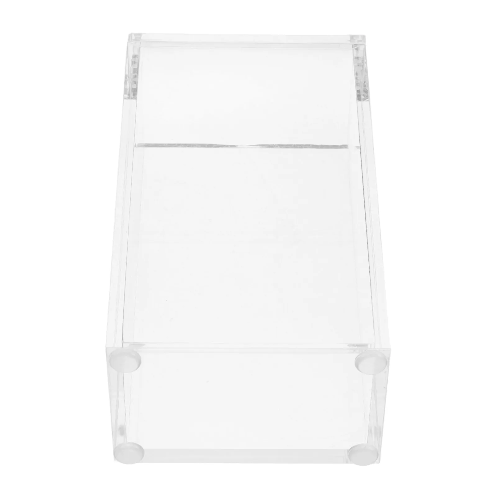 Clear Playing Card Boxes Magnetic Gaming Case Sports for Cards Holder Bulk Storage Trading Organizer Game