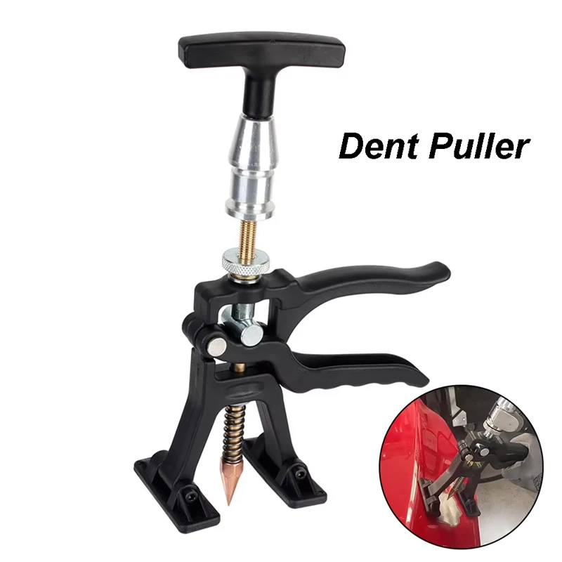 

Car Sheet Metal Dent Puller Automotive Body Paint Dent Fine Repair Tool Small Leveling Bar Lifter Spot Welding Pulling Unit
